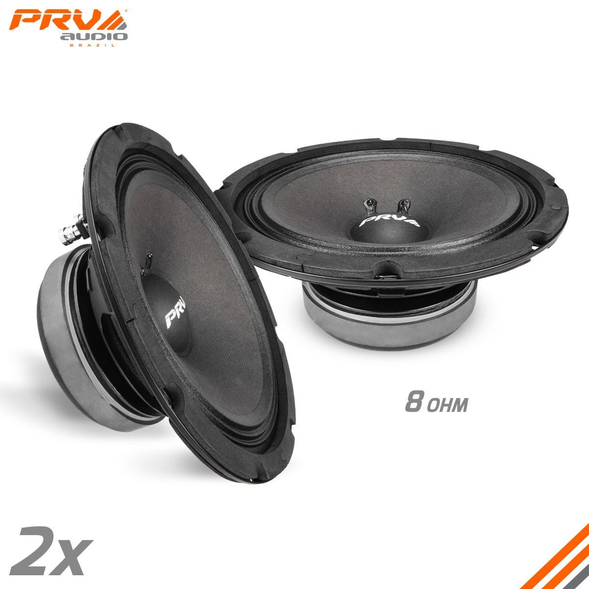 2x PRV Audio 8MR400 8