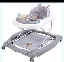 5 in 1 Foldable Baby Walker,