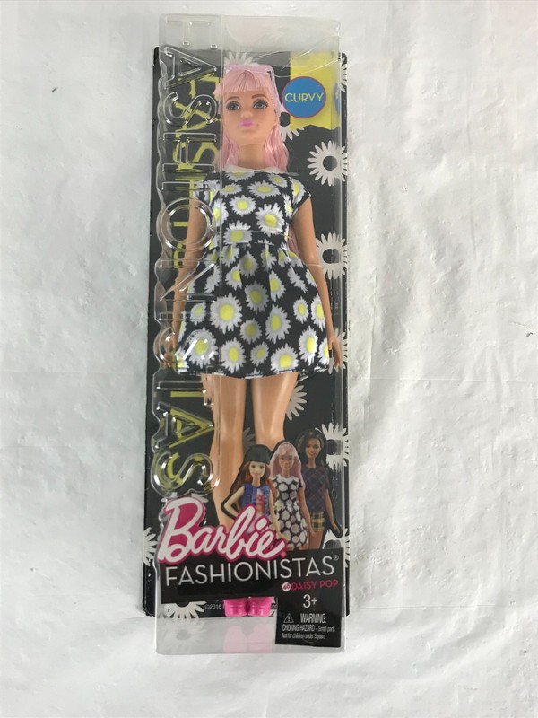 2016 Mattel Barbie Fashionistas #48 Daisy Pop Curvy Doll