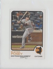 2022 Topps Heritage Oversized Base 1973 Topps /1000 Buster Posey #OB-BP 1o0