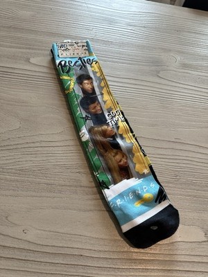 FRIENDS TV SERIES LONG SOCKS TWO PAIRS BESTIES SIZE 6-12