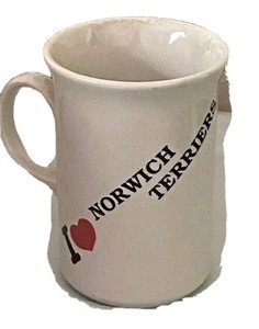 Vintage Norwich Terrier Mug
