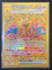 Charizard ex 228/197 Obsidian Flames Hyper Rare Gold NM Pokemon ENG