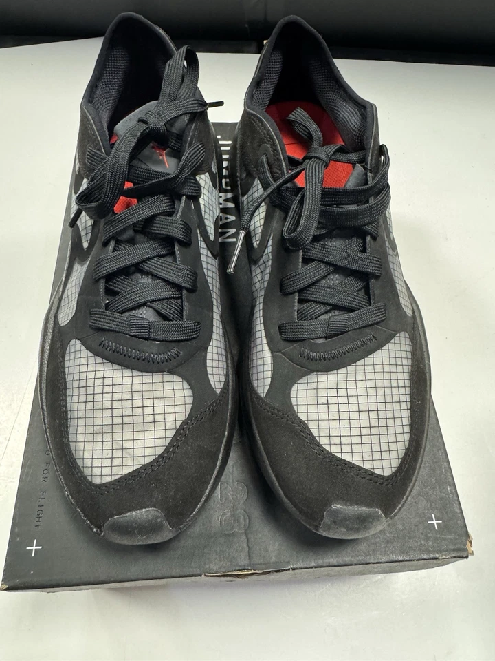 Jordan Delta 3 LOW SCHWARZ CHILE ROT ANTHRAZIT HERRENSCHUHE GRÖSSE 8 - Bild 2 von 4