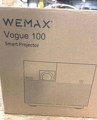 Wemax Vogue 100 Pro Google TV Smart Projector M136FGE-PRO  Open Box 