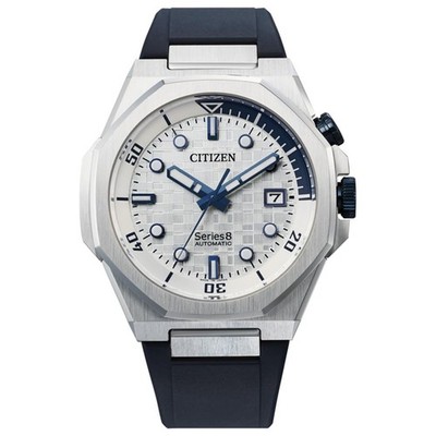 CITIZEN Series 8 NB6060-07A White Automatic Men display picture 3