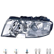 Scheinwerfer links inkl. Premium Lampen für Skoda Superb I 3U4 mit LWR Motor