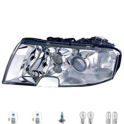 Scheinwerfer links inkl. Premium Lampen für Skoda Superb I 3U4 mit LWR Motor