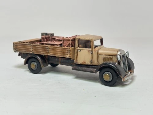 Vintage Dinky Truck - Resto-Mod weathered + load