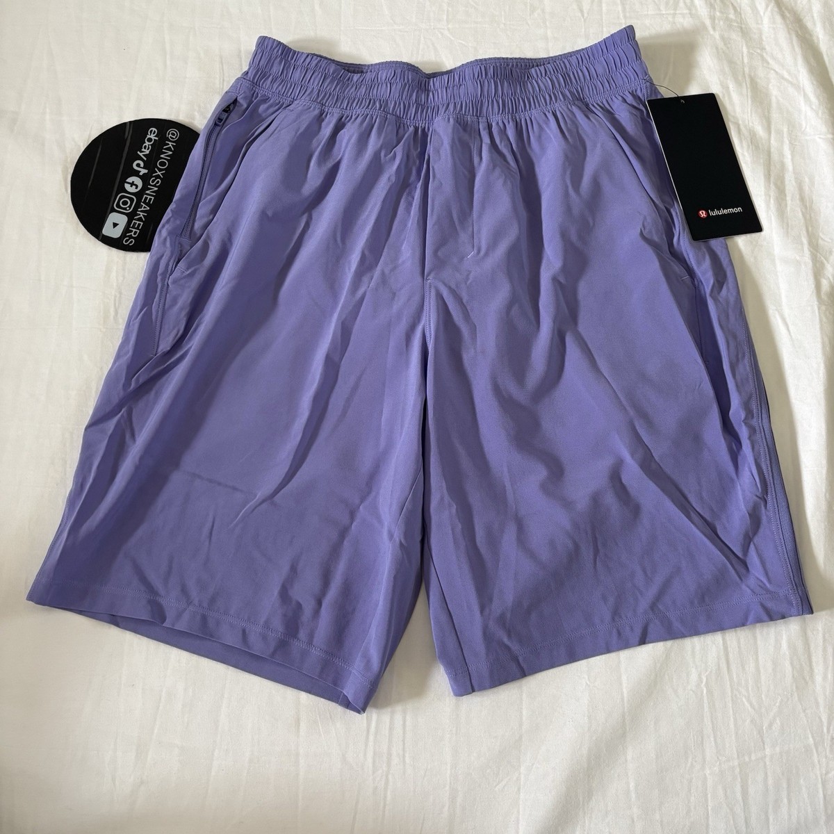 ル Lululemon Pace Breaker Short 9” *Lined DKLA Dark Lavender Purple