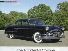 1954 Packard Cavalier Sedan 4 Pg Article Black