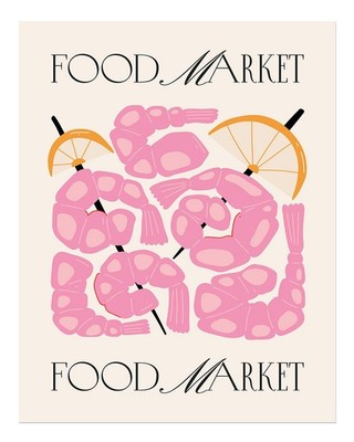 Lebensmittelmarkt Wandkunst � Lebendige K�chendekoration Modern Nicht