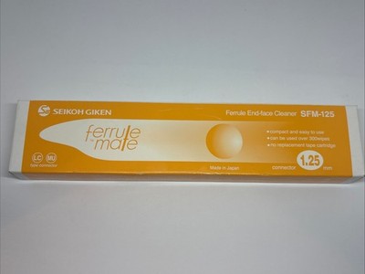 Seikoh Giken SFM-125 Ferrule Mate Fiber Optic End Face Cleaner LC MU 1.25mm New