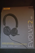 Jabra GN Evolve2 40 SE USB-C, UC Stereo Wired Corded Headset VersionA NEW Sealed