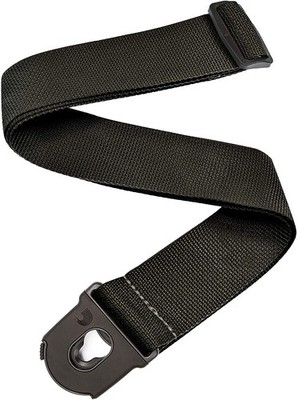 Planet Waves Planet Lock Guitar Strap, Polypropylene, Black
