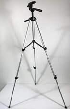 MAXELL CAMERA TRIPOD  Black  Silver  Lightweight  Smooth  Level  Mint