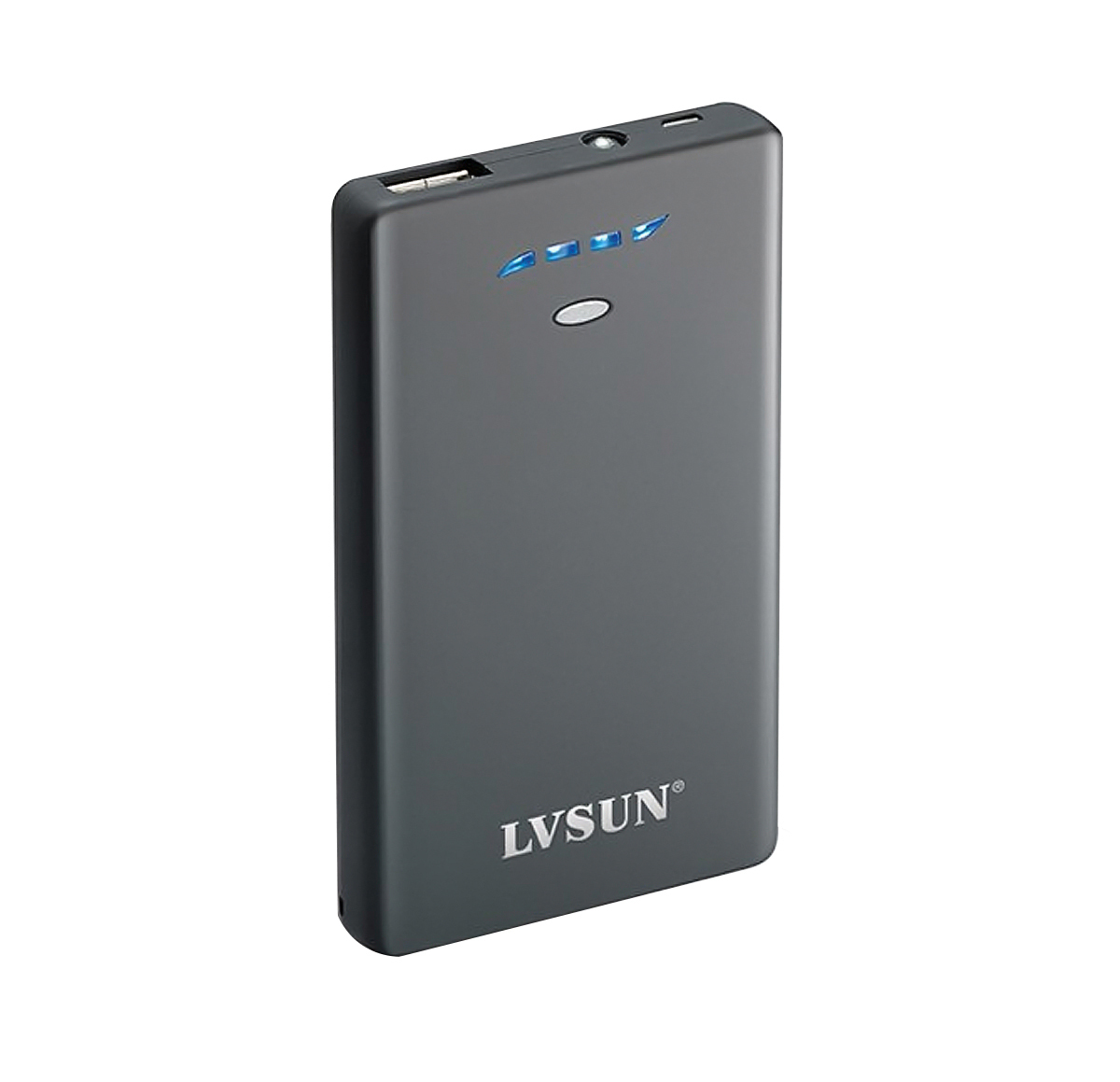 LVSun 3800mAh Portable Charger for Smartphones and Tablets with 2.0A Output Grey-image