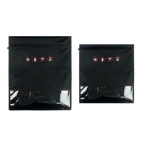 Large/Small Farada Bag RFID Signal Blocking Shielding Pouch Phone Wallet Blocker - Photo 8 sur 10