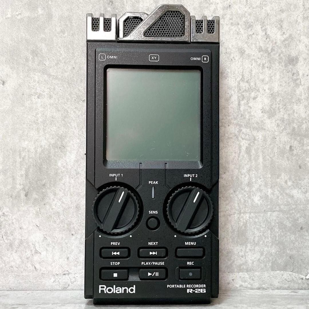 Roland R-26 Model Portable PCM Recorder 6-Channel Digital