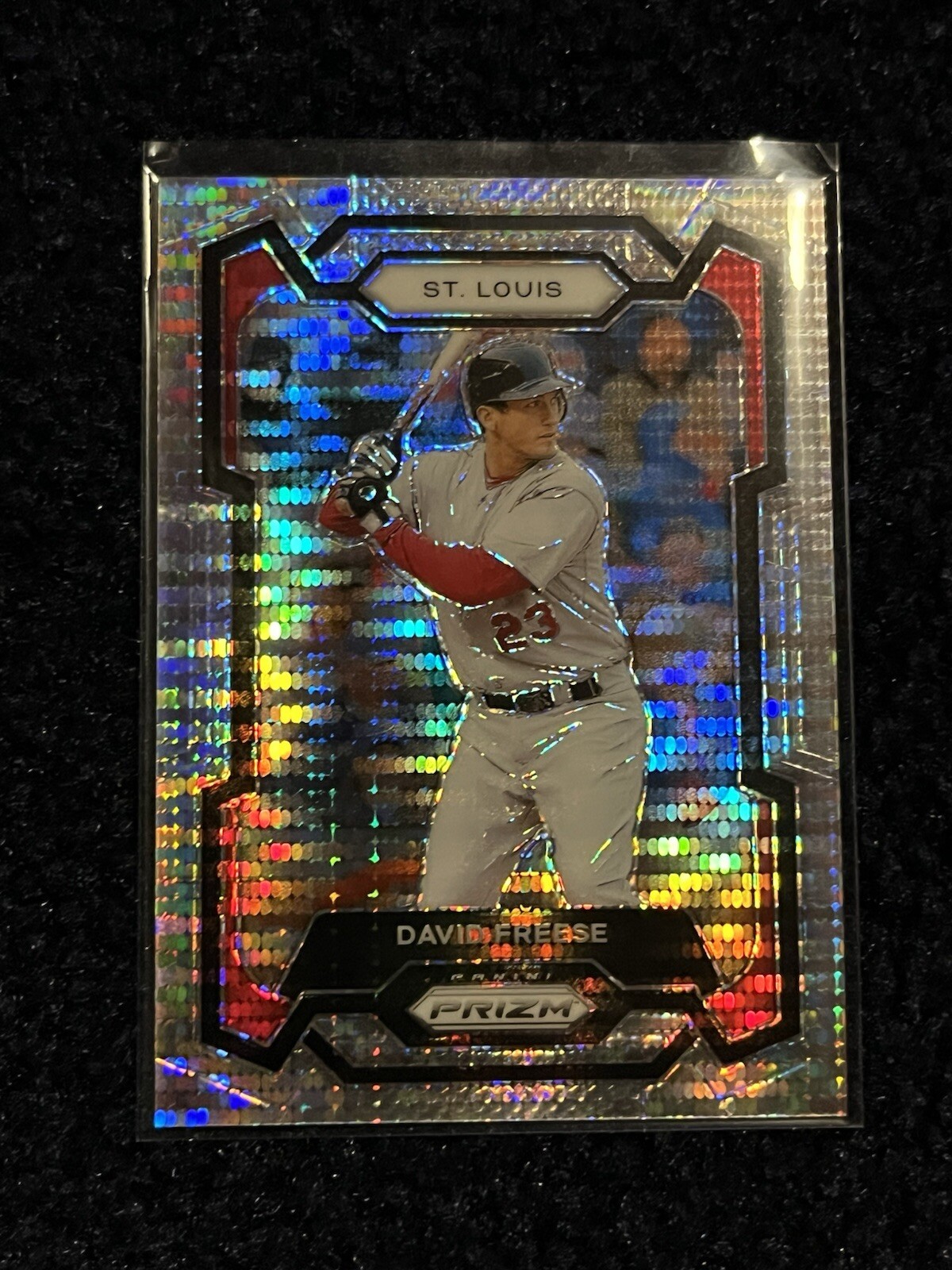 2024 Panini Prizm Baseball Silver Pulsar Prizm #140 David Freese  /499  CARDS