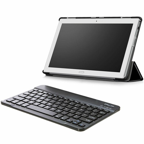 Huawei Mediapad T5 10 10.1" Funda Tablet Soporte Funda con Teclado Bluetooth - Picture 38 of 60