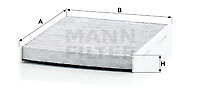 Mann-Filter CUK 26 021 Filter, Innenraumluft FÜR Audi Seat Skoda VW-image