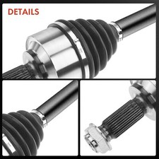 Arbre De Transmission Essieu Avant Mercedes Vito/Classe V - Avec Bague ABS - FRANKBERG - Compatible W638 108/110/112 CDI