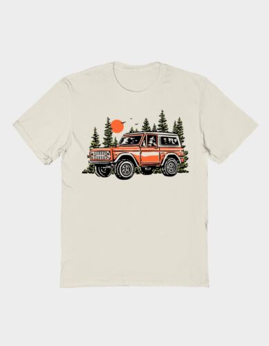 Tillys THREADLESS Bronco Unisex Tee Sam Larson Small Cotton Graphic Tee - Picture 1 of 7