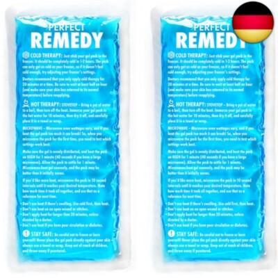 Perfect Remedy - Kühlpads für Verletzungen, Wiederverwendbarer Kühlpack & Wä