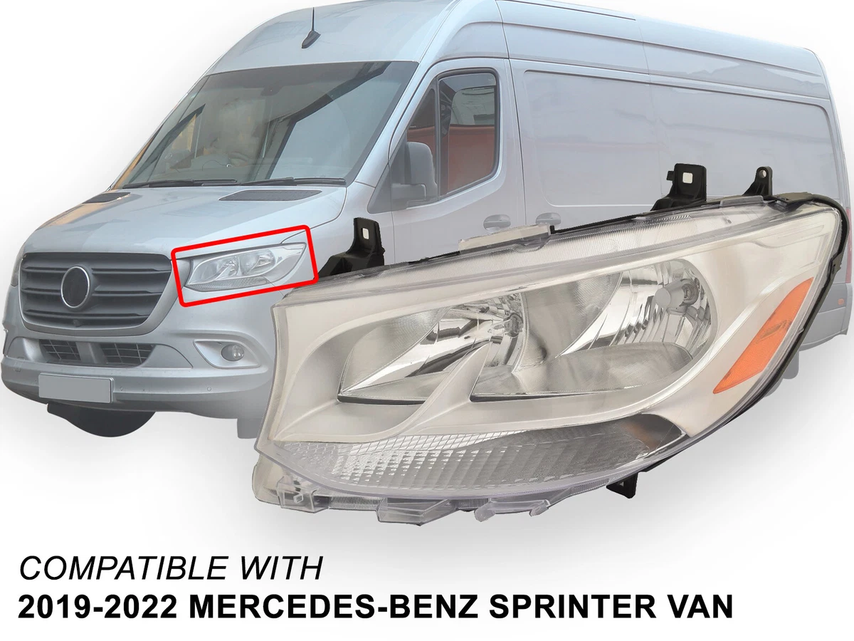 For Head Lamp 2019 2022 Mercedes Benz Sprinter Van Driver Left