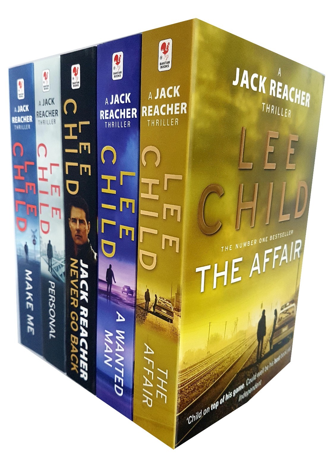 Lee Child Jack Reacher Series (16-20) Collection 5 Books Set Wanted Man NEW