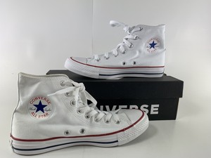 white high top converse size 8