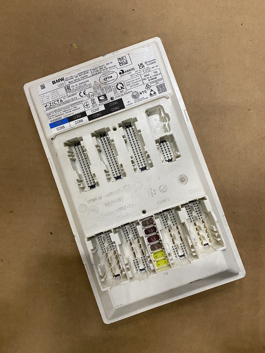 2023 BMW X7 G01 FUSE BOX BODY DOMAIN CONTROLLER MODULE BDC BCM OEM 61355A89753 2023 BMW X7 G01 FUSE BOX BODY DOMAIN CONTROLLER MODULE BDC BCM OEM 61355A89753