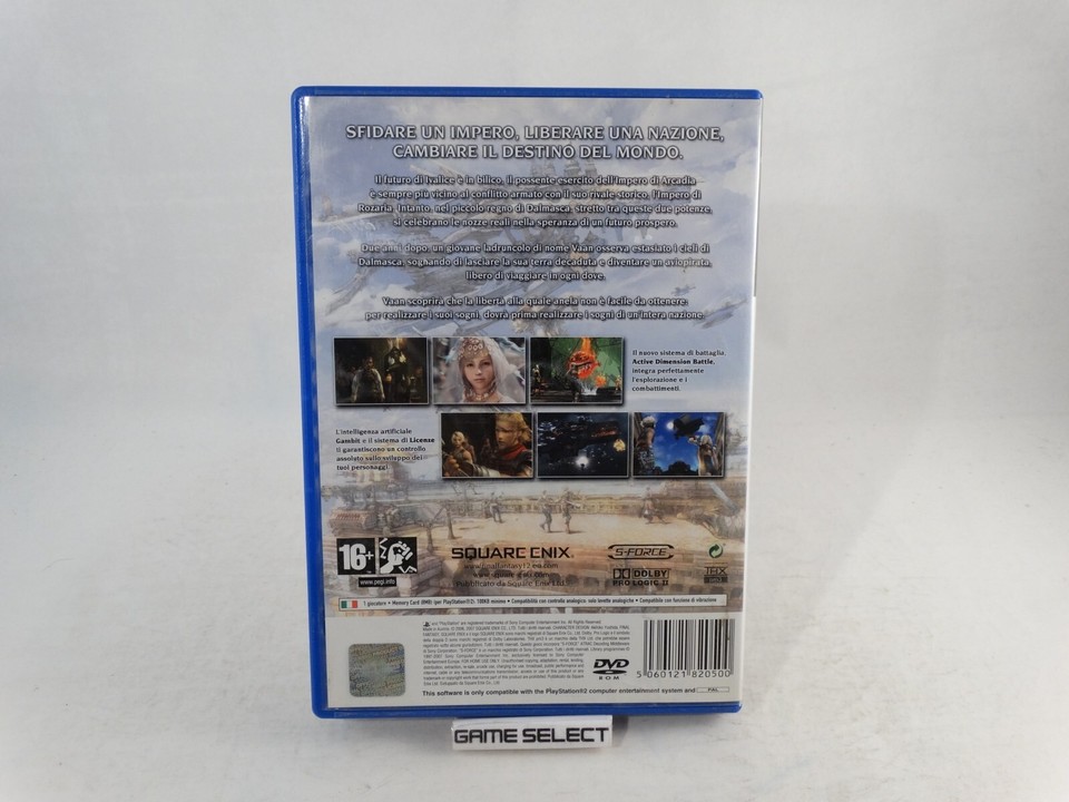 FINAL FANTASY XII SONY PLAYSTATION 2 (PS2) NTSC-USA (NEUF