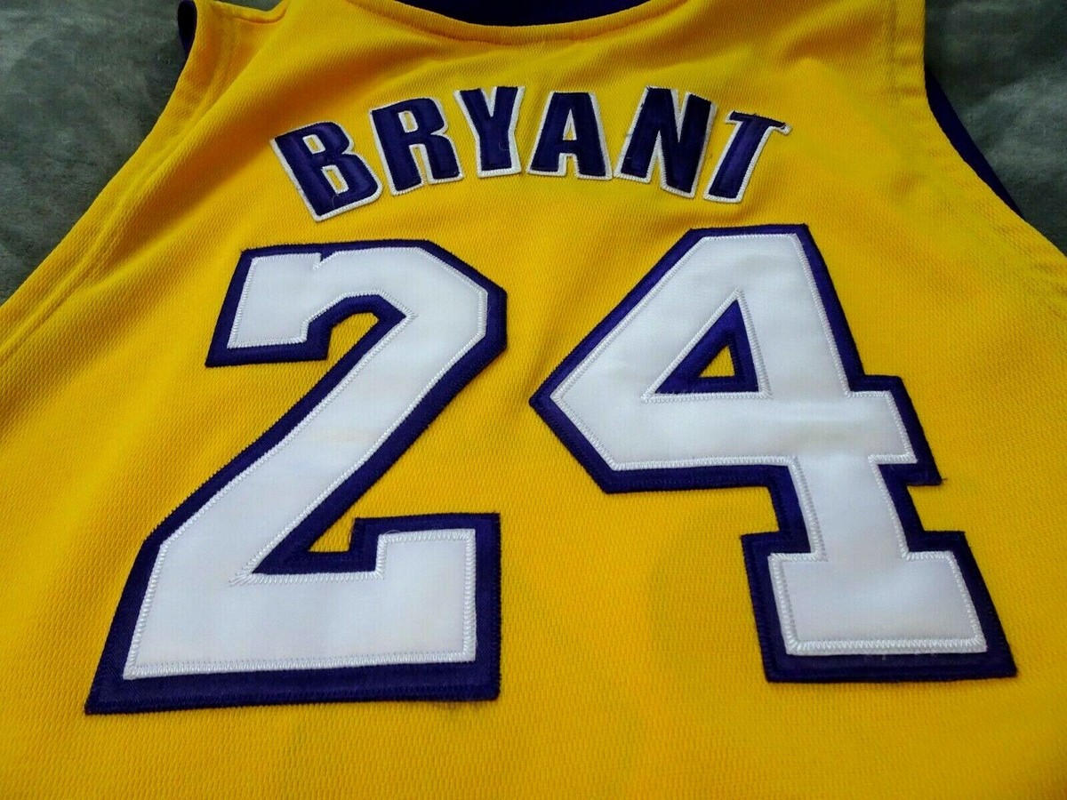 KOBE BRYANT #24 AUTHENTIC ADIDAS Jersey Lakers Great! Sz 56 Sewn