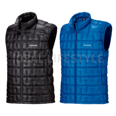 montbell Plasma 1000 Down Vest S/M/L/XL 1000FP Asian Size Men