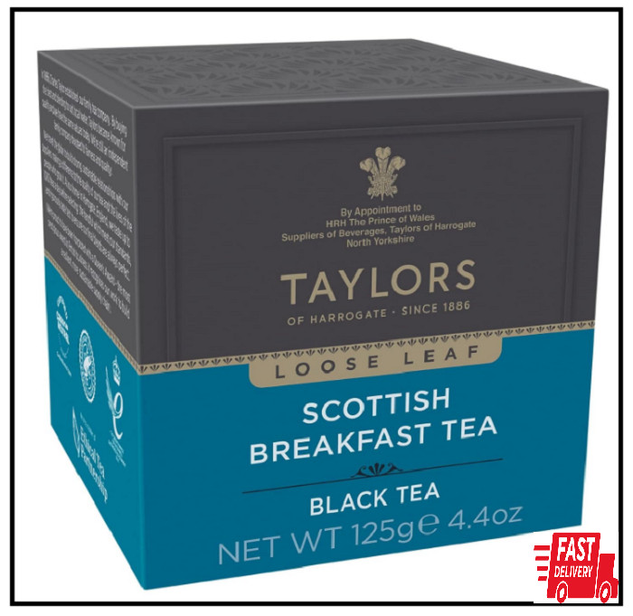 Taylors of Harrogate Scottish Breakfast Loose Leaf, 4.41 Oun
