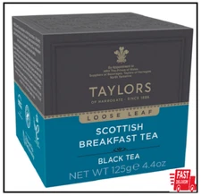 Taylors of Harrogate Scottish Breakfast Loose Leaf, 4.41 Ounce Carton