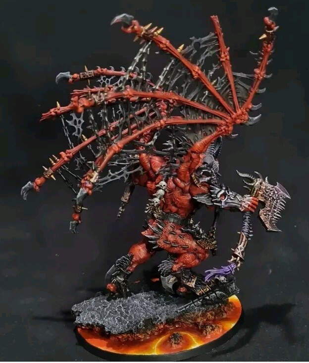 Warhammer Age Of Sigmar - Gambe Per Skarbrand, L'Assetato Di Sangue (Demoni Di Khorne) [Pezzi] - Foto 3