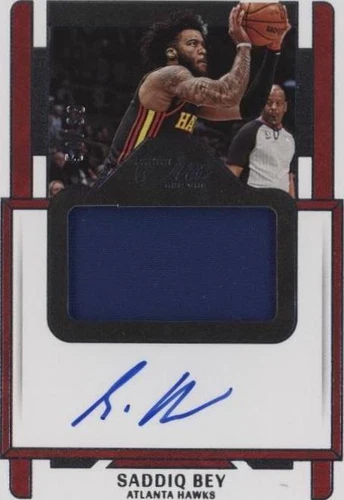 2022-23 Panini One and One - Saddiq Bey #JA-SBY