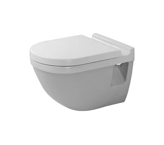 Duravit 2200090000 Starck3 Wall Mounted Pan White 54cm RRP £403.20 - Image 2 of 3