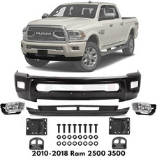 Front Bumper Face Bar Paintable Kit With Brackets For 2010-2018 Ram 2500 3500 Front Bumper Face Bar Paintable Kit With Brackets For 2010-2018 Ram 2500 3500