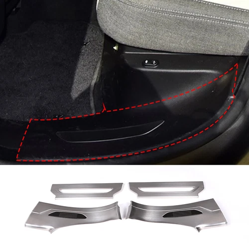 Steel Door Sill Scuff Plate Guard Cover For Land Rover Range Rover Velar 2017-19 - Picture 1 of 8