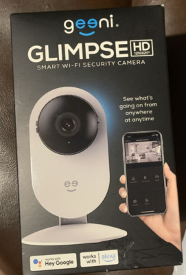 Geeni Glimpse 1080P Wifi HD Smart Camera   Indoor Home Security Camera   No Hub