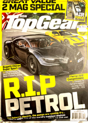 BBC TOP GEAR MAGAZINE | 2 MAG SPECIAL | DEC 2021 RIP PETROL + JUN 2021 AIR FORCE