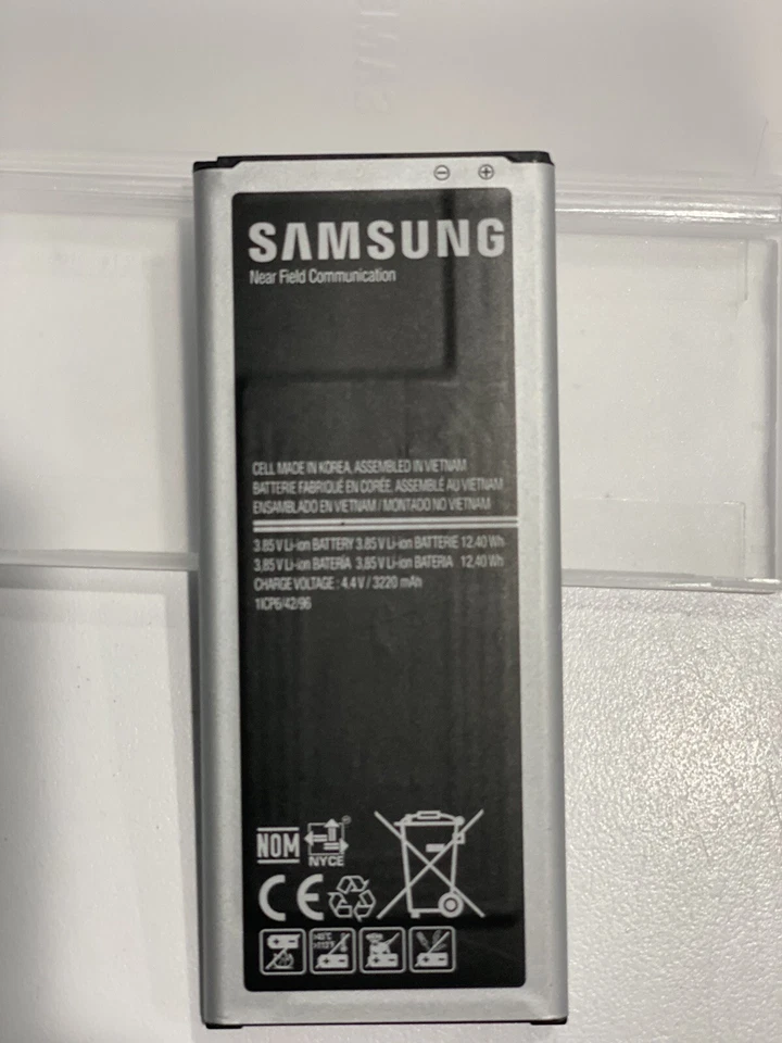 三星 Galaxy Note 4 电池原装原始设备制造商 SM-N910 3220mAh 带零售包装 — 第 4/4 张图片
