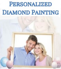 Personalized Custom Photo Diamond Painting Arts 5D DIY Full Round/Square Drill