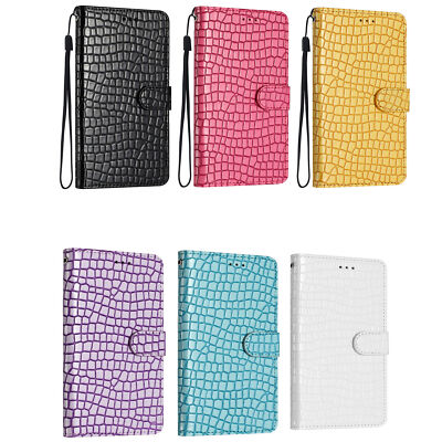 Flip Crocodile Wallet Phone Case for Redmi Note 15 14 12 14C 15C A5 POCO X6 F6