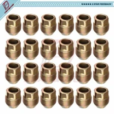 24 X Gold Thread M14x1.5 Lug Nuts 1.12" Tall For Silverado Suburban 1500 Tahoe
