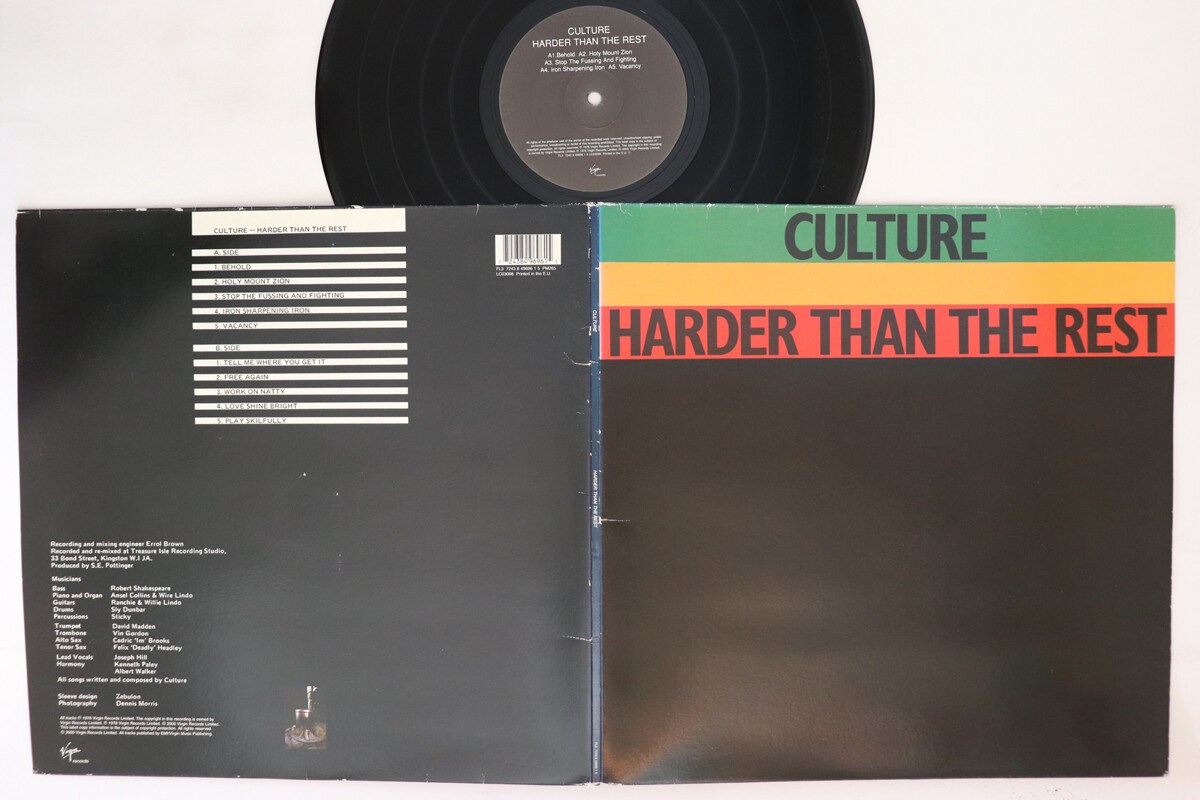 欧LP Culture Harder Than The Rest FL3724384969615 Virgin /00400 LP/GF CULTURE Harder Than The Rest FL3724384969 Virgin
